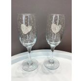 Бокалы для молодоженов, артикул 1011