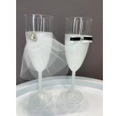 Бокалы для молодоженов, артикул 1012