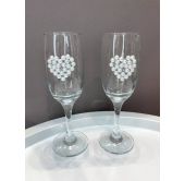 Бокалы для молодоженов, артикул 1014